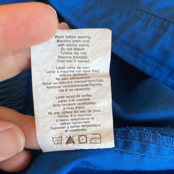 Cherokee Work Wear Royal Blue Plus Size Scrub Pants Sz 2XL - Picture 7 of 8